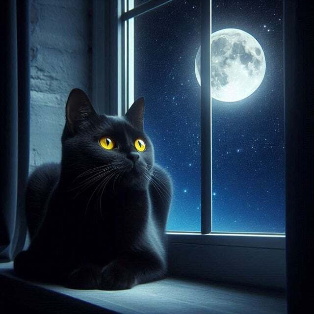 Black cat - spiritual meanings of the encounter