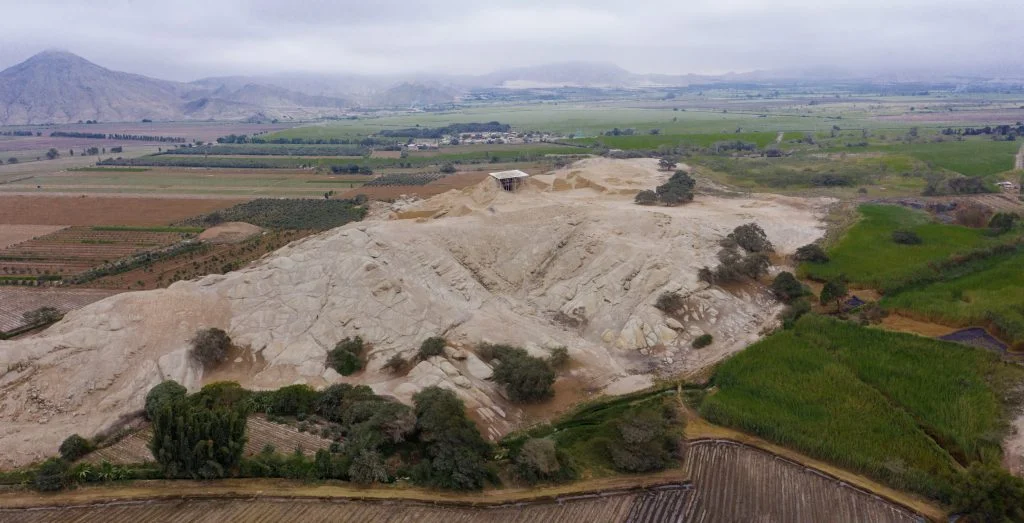 Moche settlement in northern Peru