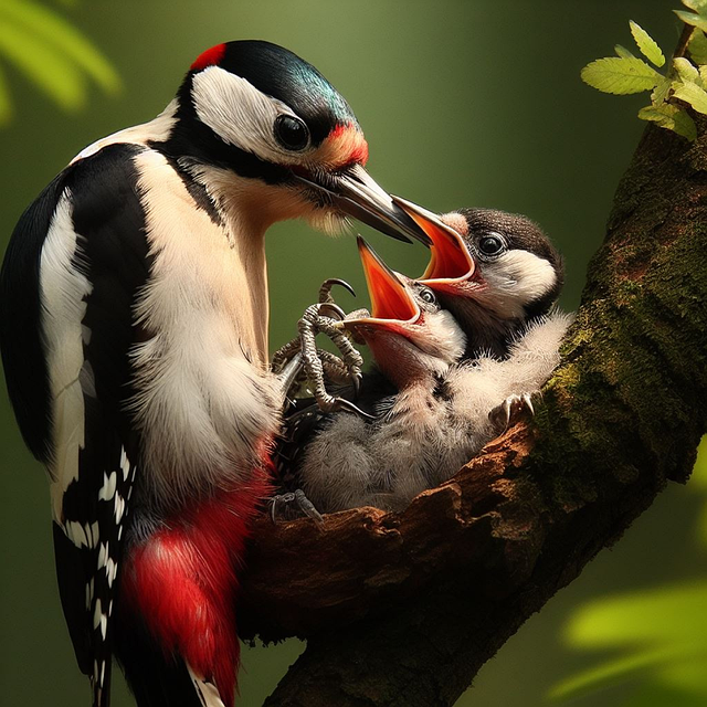 Symbolism of the woodpecker as a spirit animal