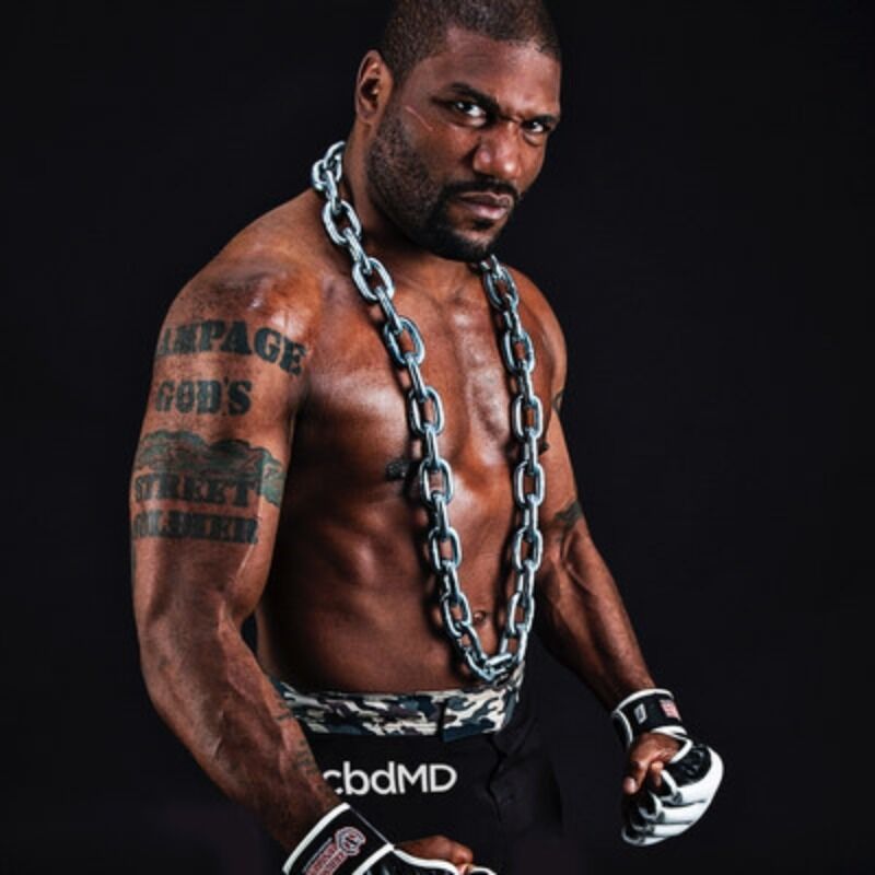 Rampage Jackson Backs Tyson Over Jake Paul Despite Health Concerns