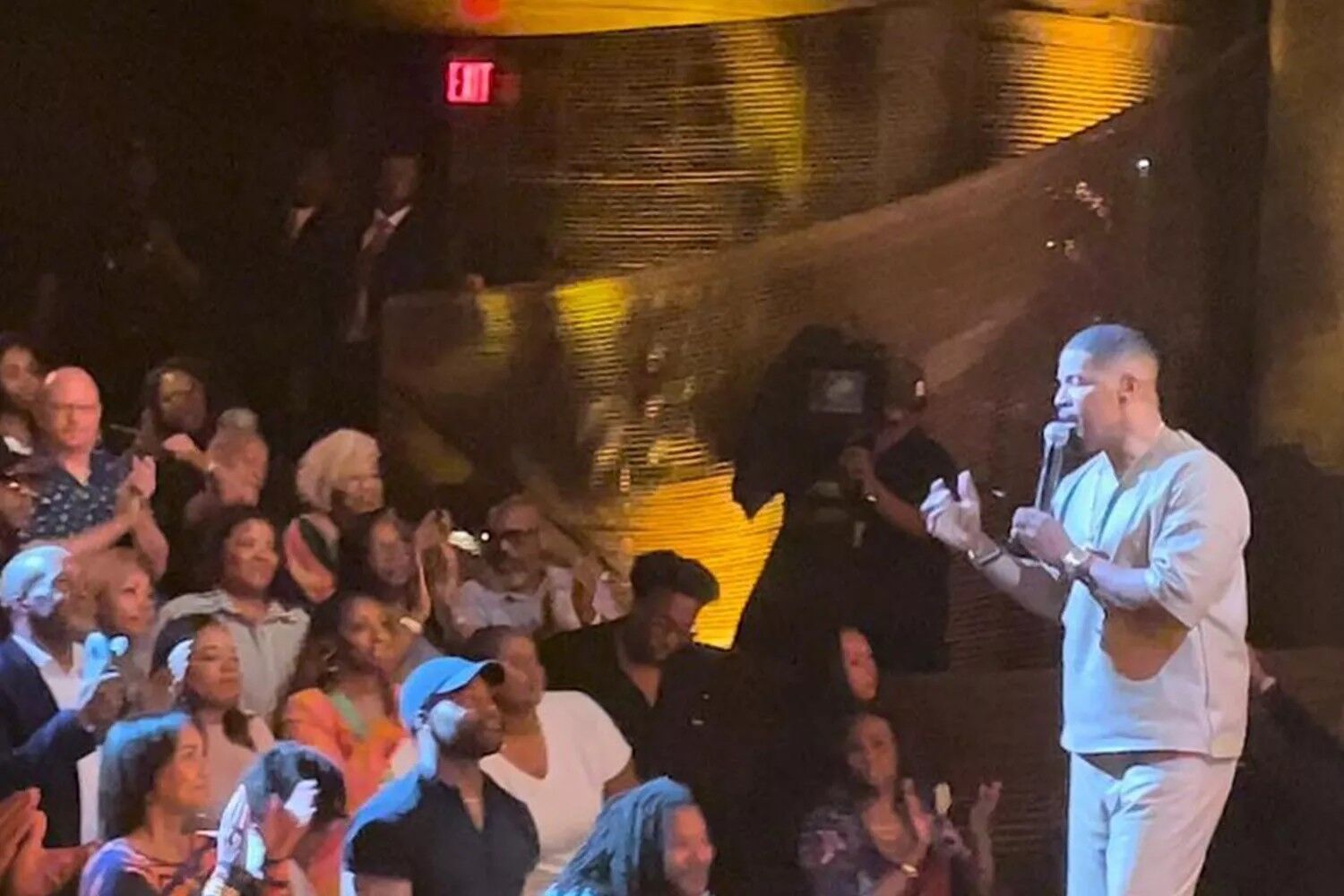 Jamie Foxx at his one-man show