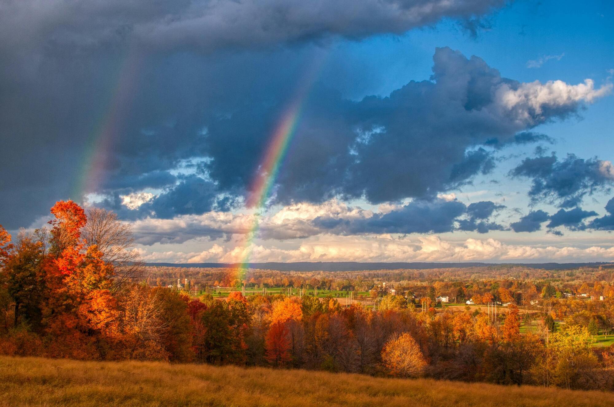 The spiritual meaning of the double rainbow