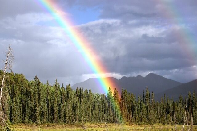 What the double rainbow symbolizes