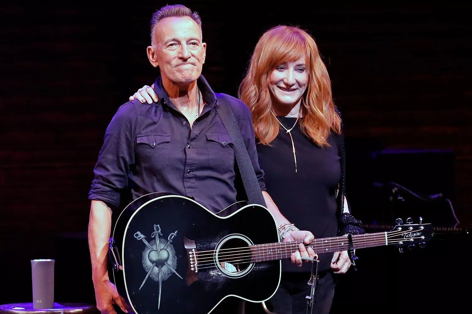 Bruce Springsteen and Patti Scialfa in June 2021