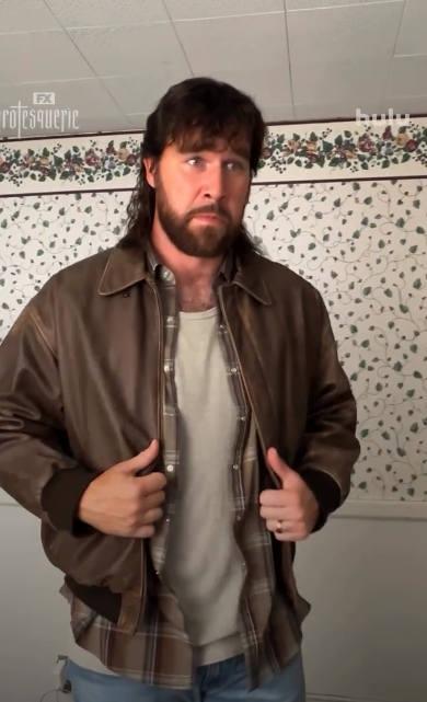 Travis Kelce Shows Off Mullet For FX's Grotesquerie