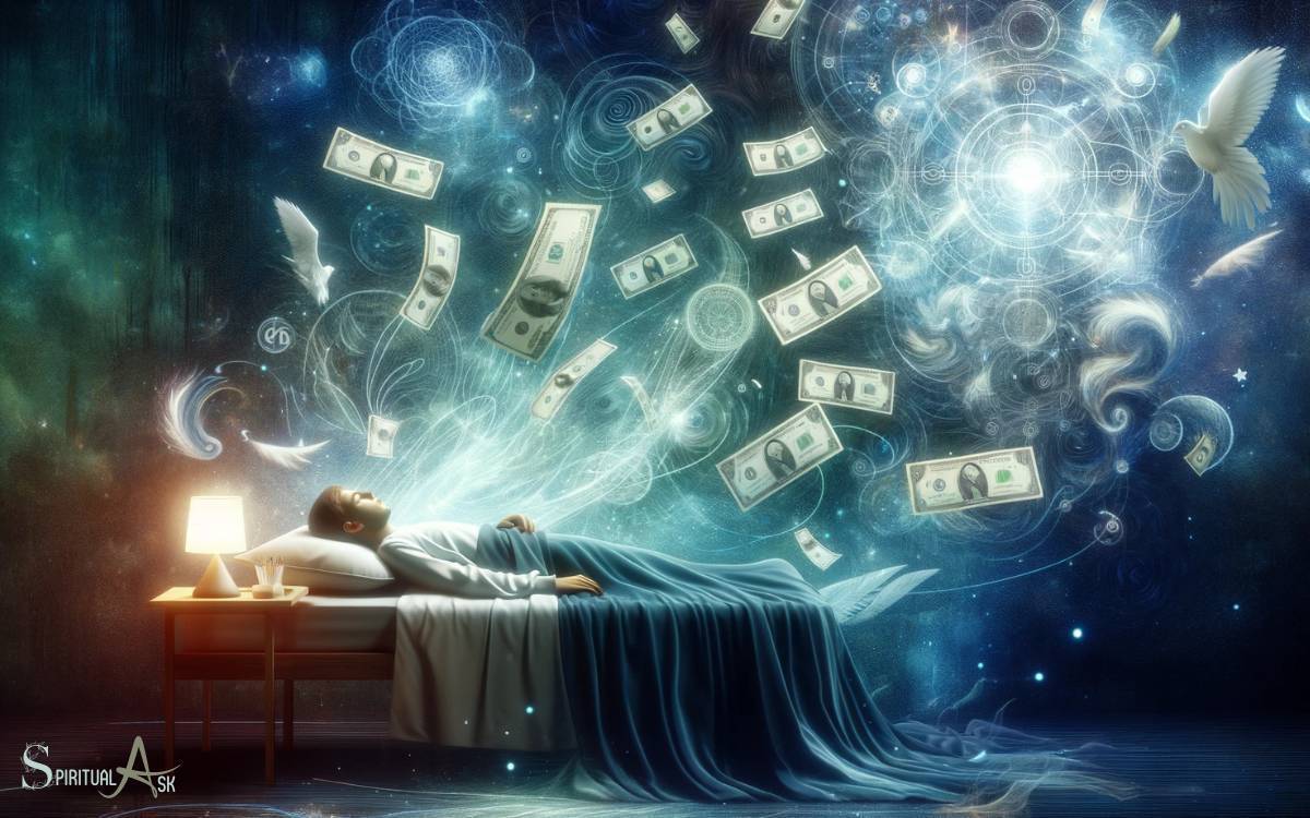 Receiving money in a dream