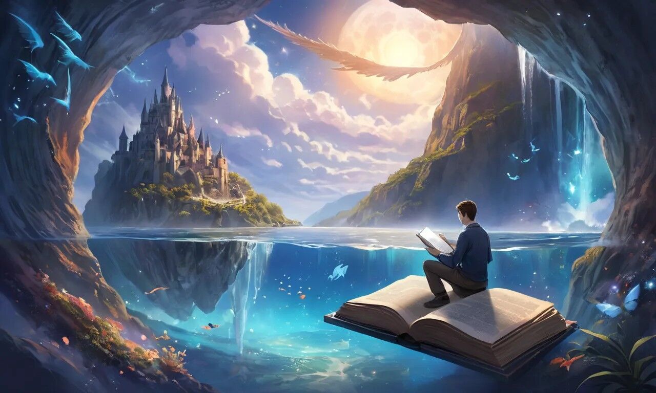 Reading in a dream