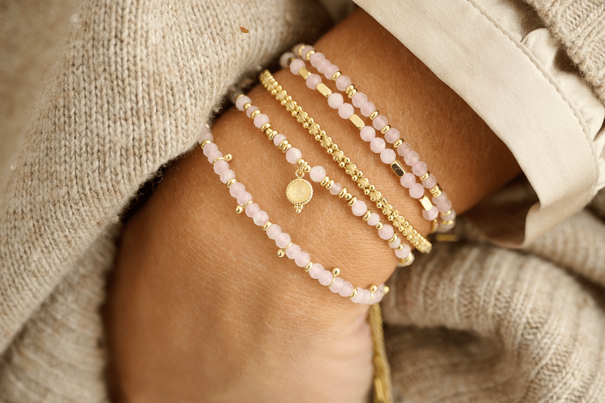 Rose Quartz bracelet