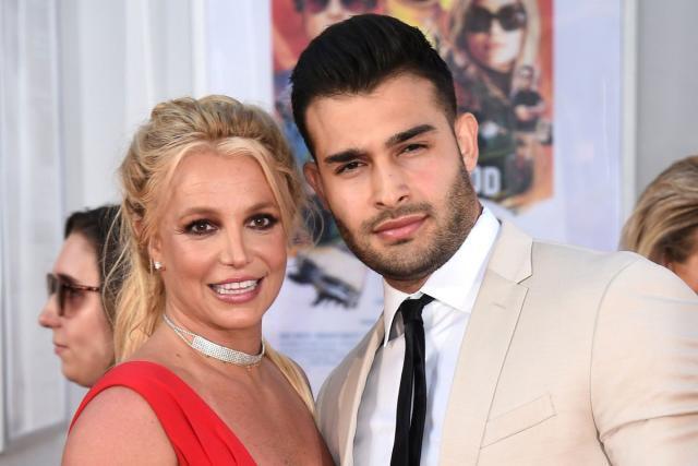 Britney Spears and Sam Asghari