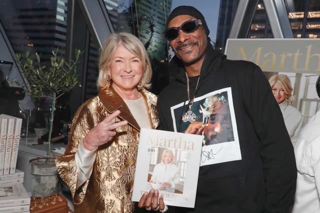 Snoop Dogg and Martha Stewart