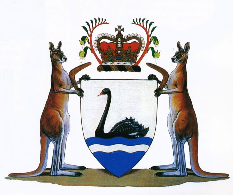 Western Australia's coat of arms