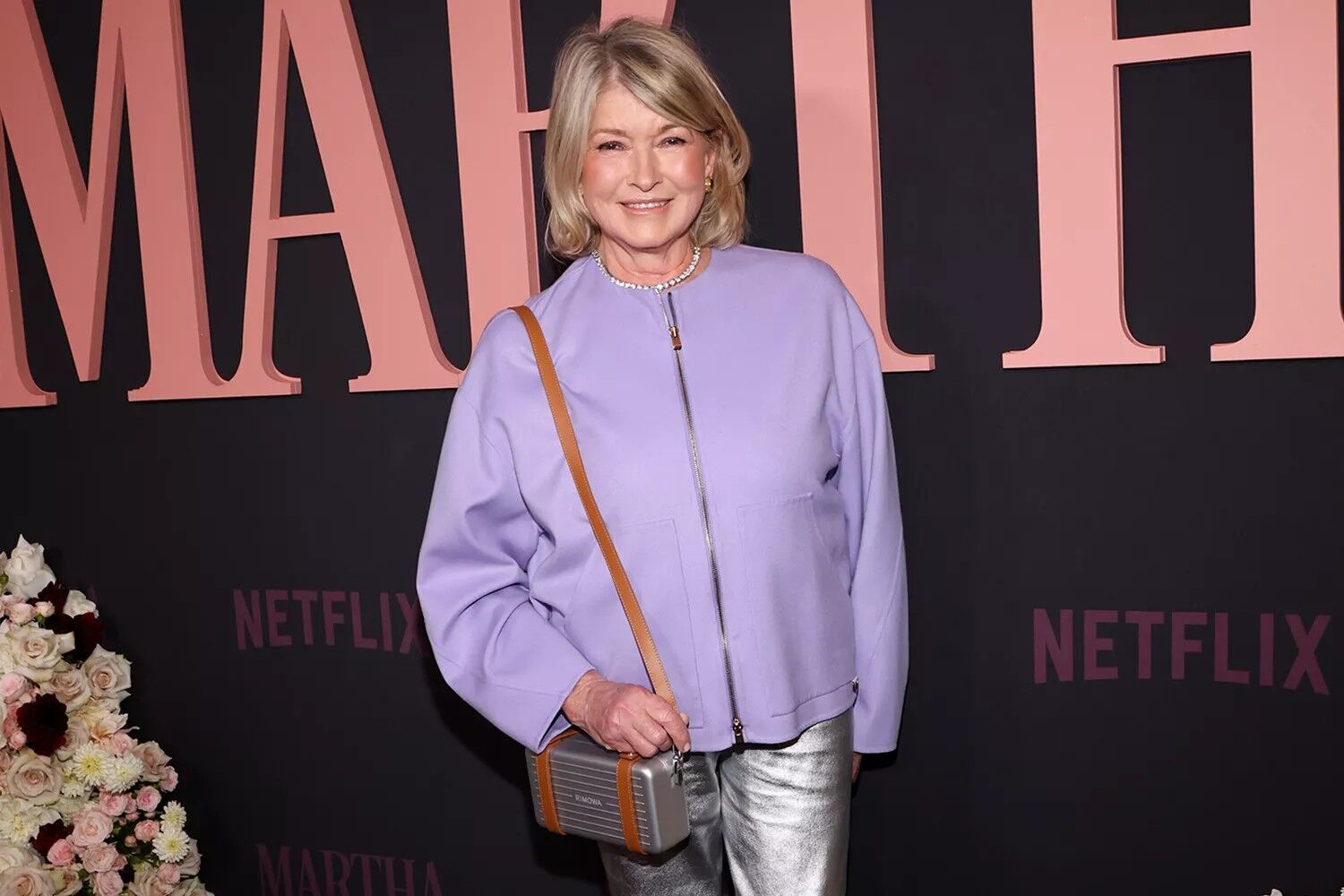 Martha Stewart at Netflix's 'Martha' New York premiere on Oct. 21