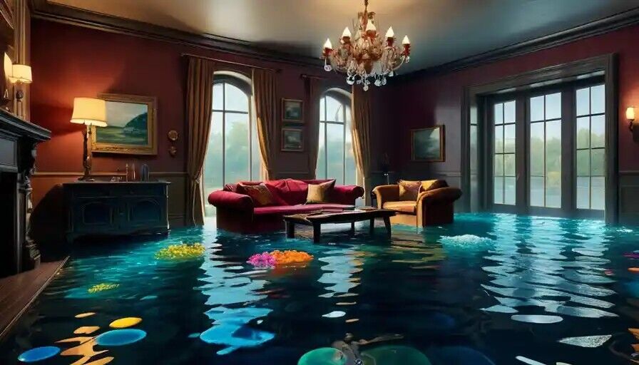 Dream about house in a flood