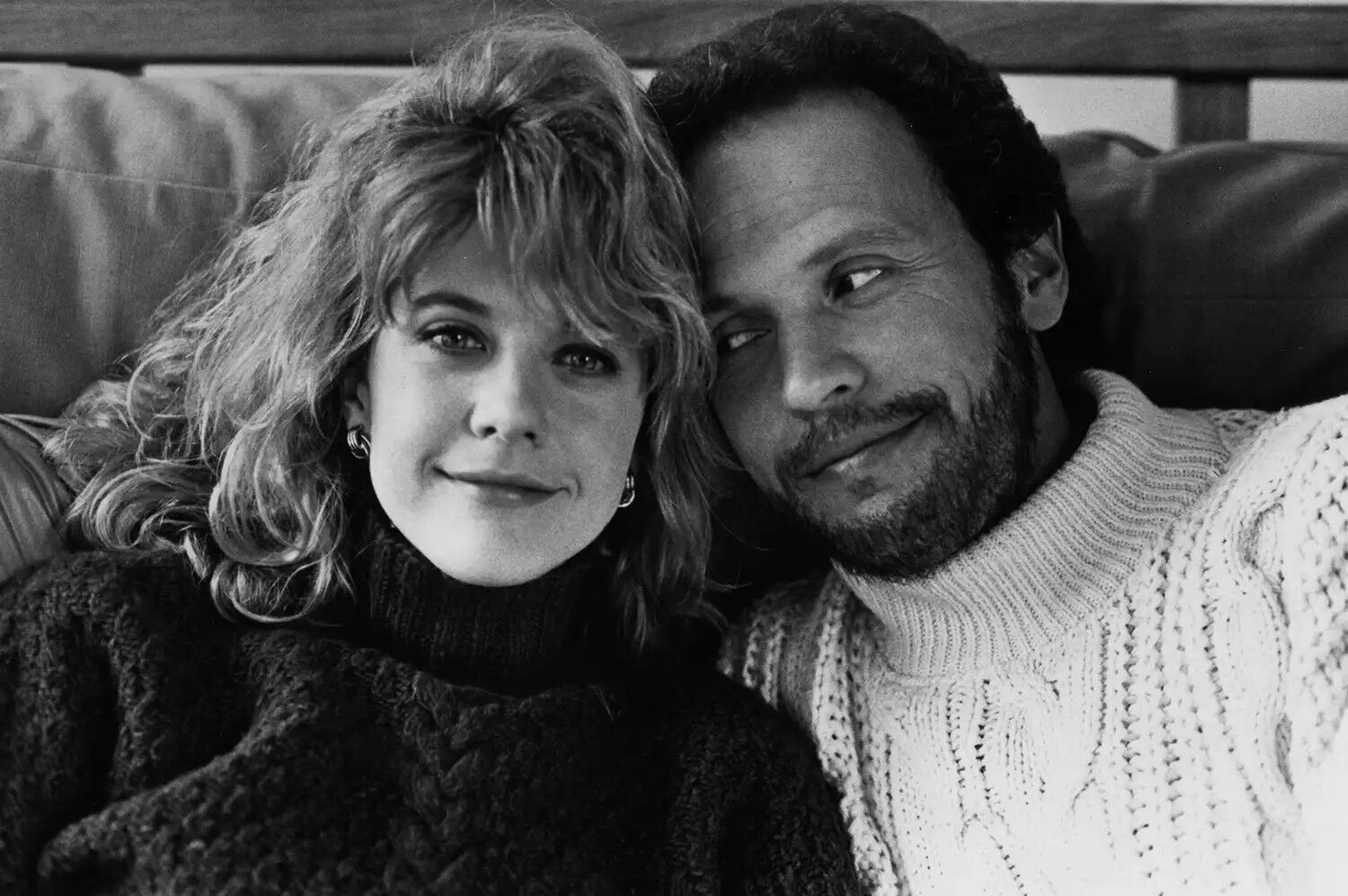 Meg Ryan (L) and Billy Crystal in 'When Harry Met Sally.'