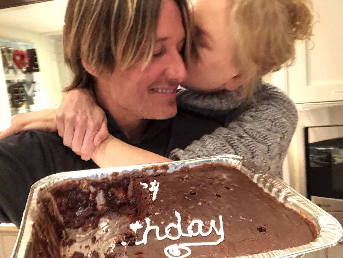 Nicole Kidman celebrates Keith Urban's birthday.