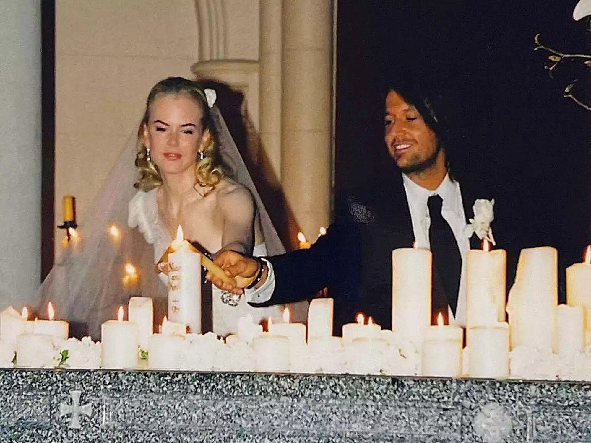 A photo from Nicole Kidman and Keith Urban's 2006 wedding