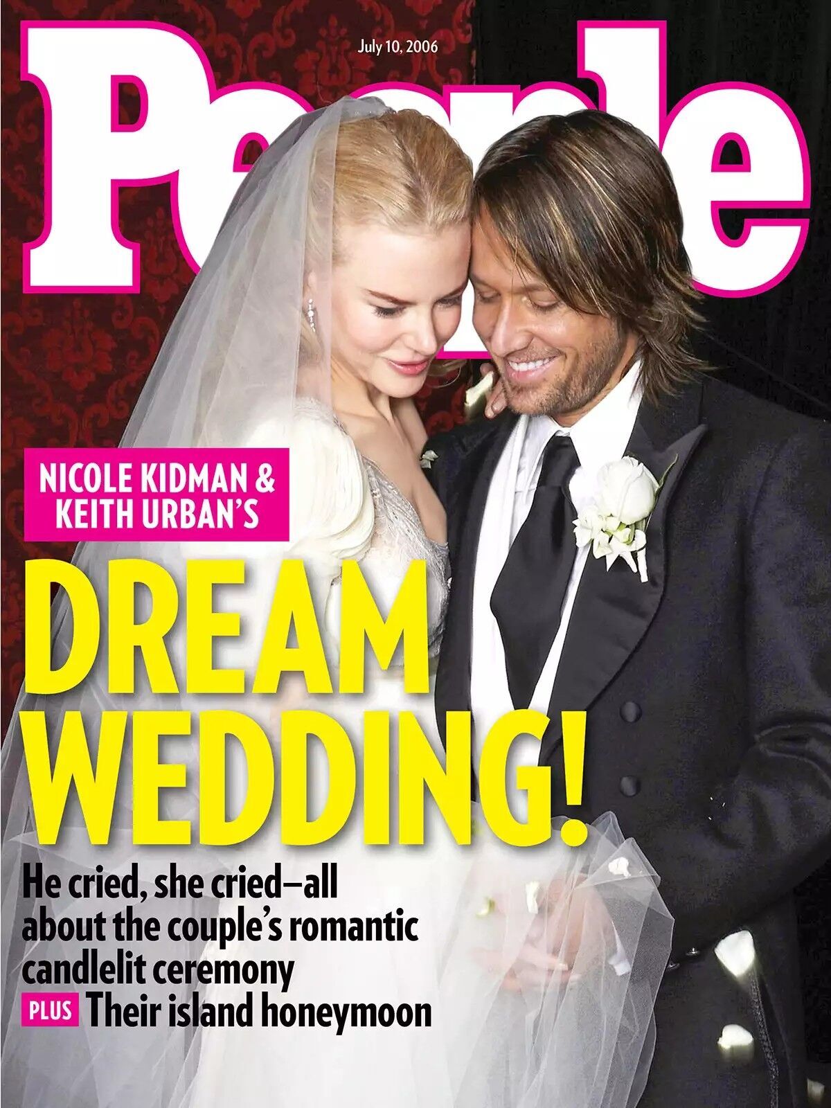 Nicole Kidman and Keith Urban's PEOPLE Cover from July 2006.