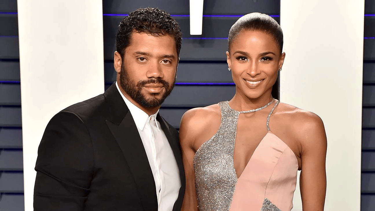 Ciara and Russell Wilson