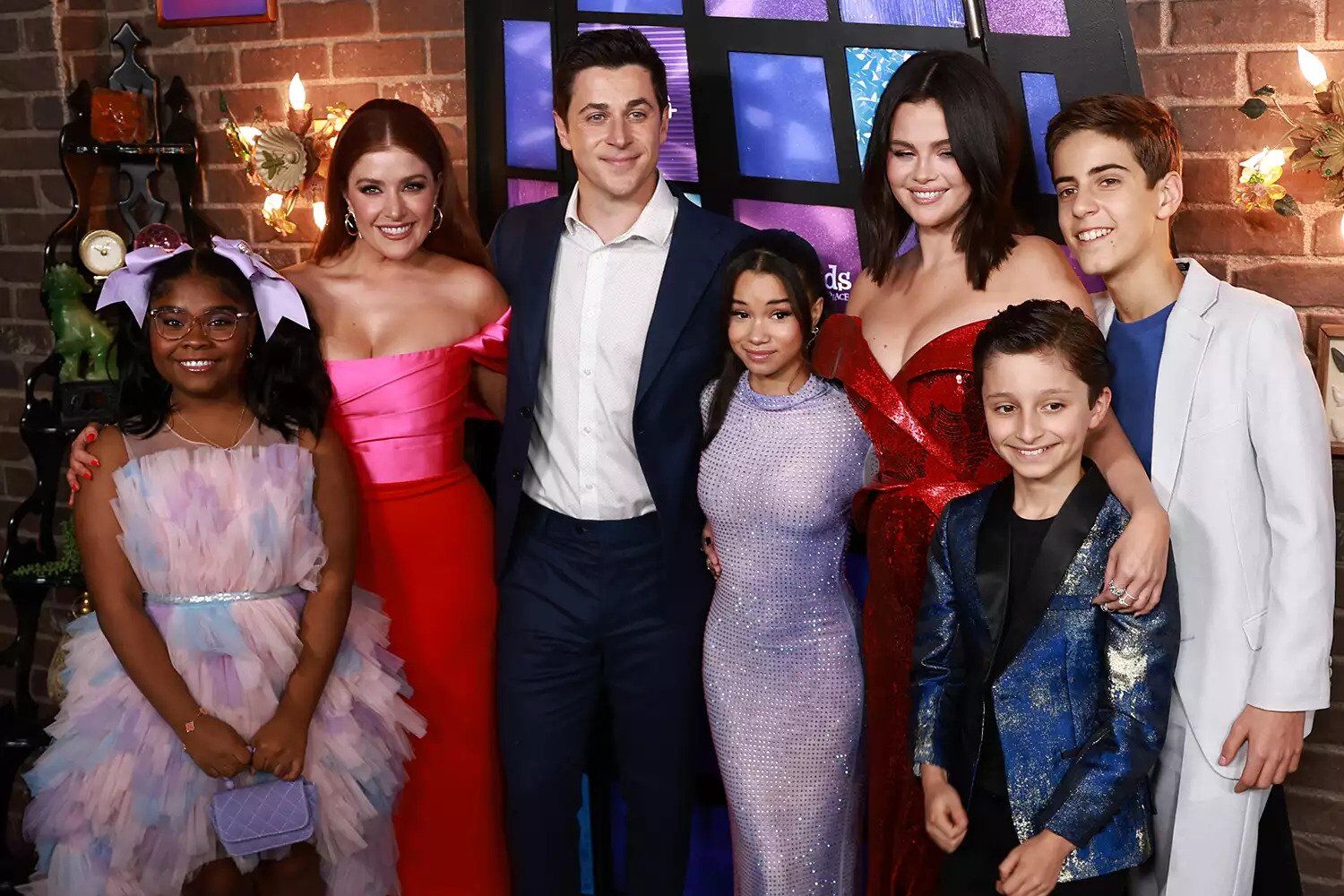 Selena Gomez and Co-Stars Shine at Wizards Beyond Waverly Place Premiere