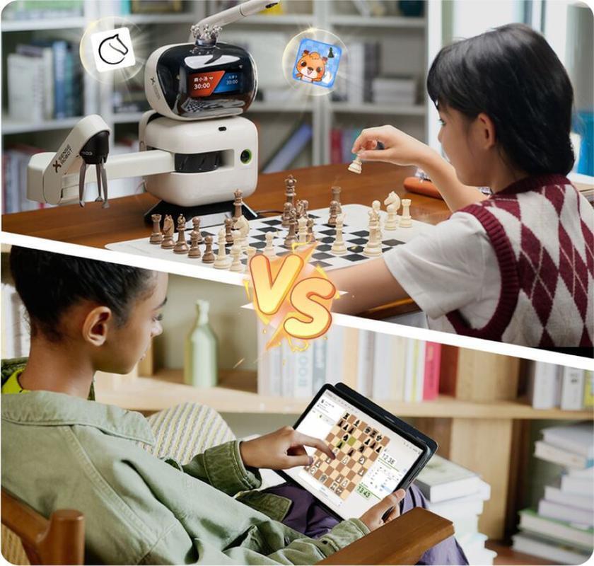 SenseRobot shows how AI-based robot SenseRobot Ches helps children learn to play chess