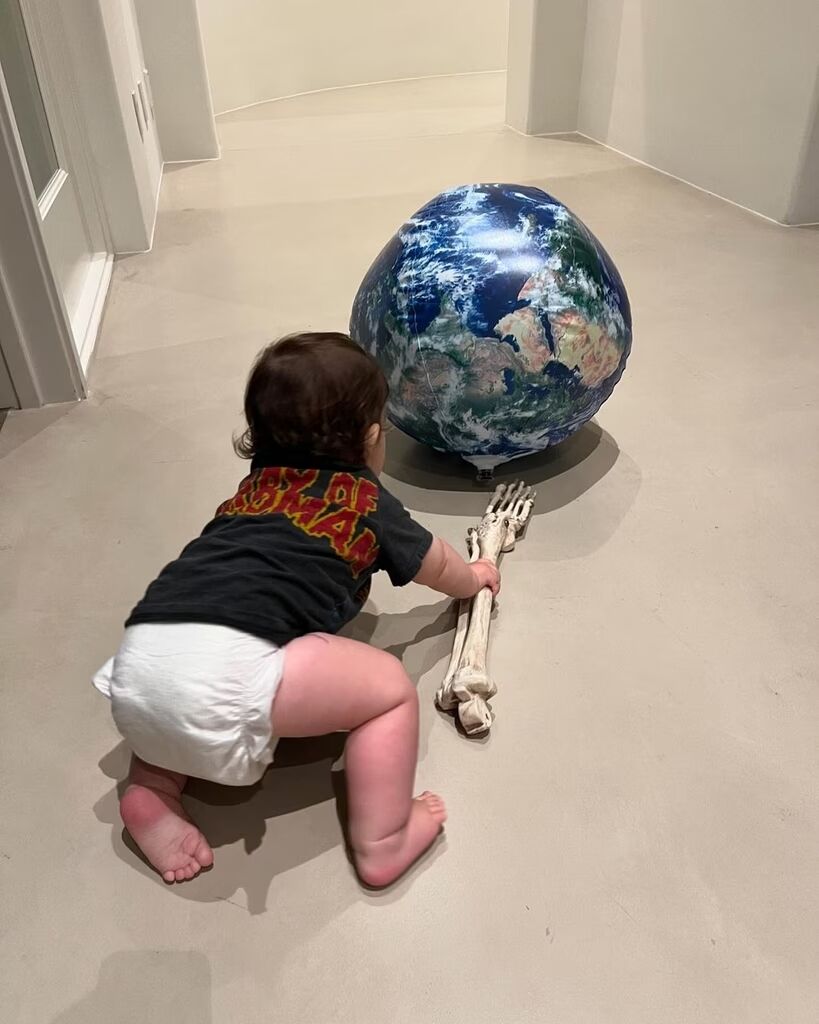 Kourtney Kardashian and Travis Barker's Child Rocky Debuts 2 Cute Halloween Costumes