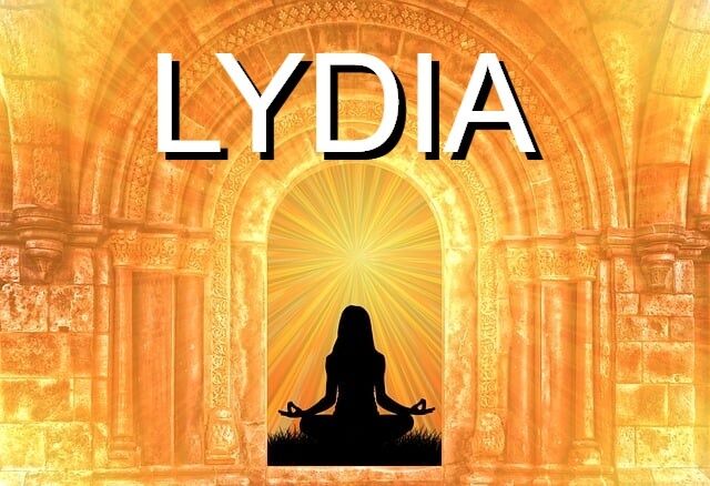 The name Lydia – meaning of the letters