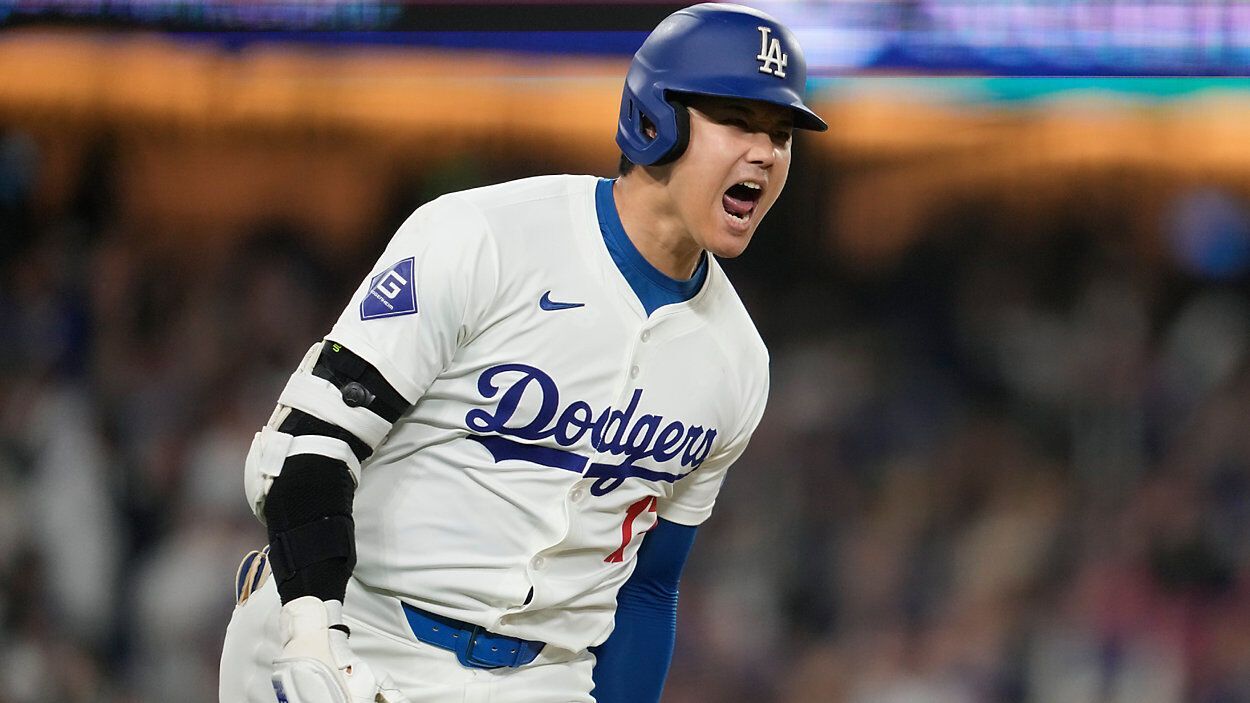 Los Angeles Dodgers' hitter Shohei Ohtan