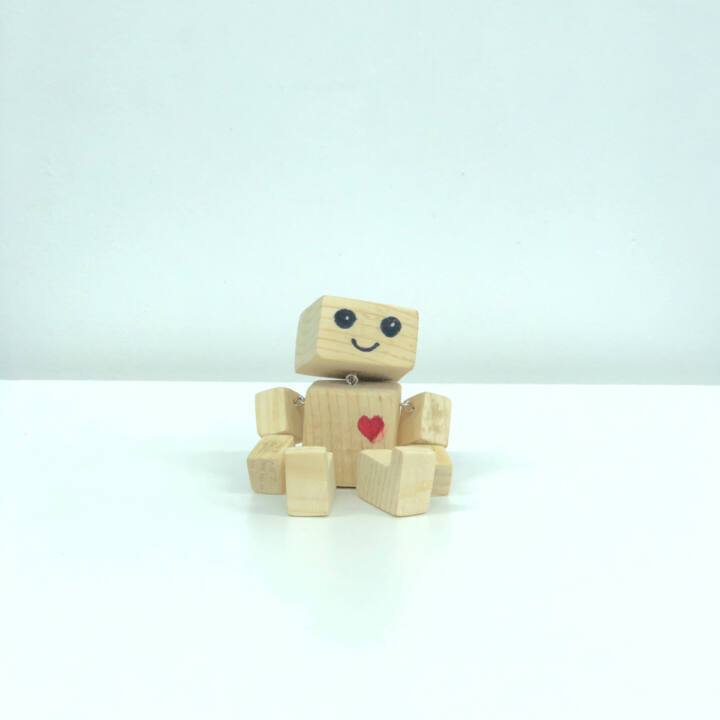 Wooden robot