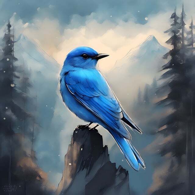 Bluebird as a totem animal