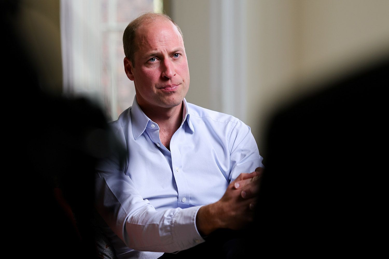 Prince William in a documentary for his Homewards Campaign.