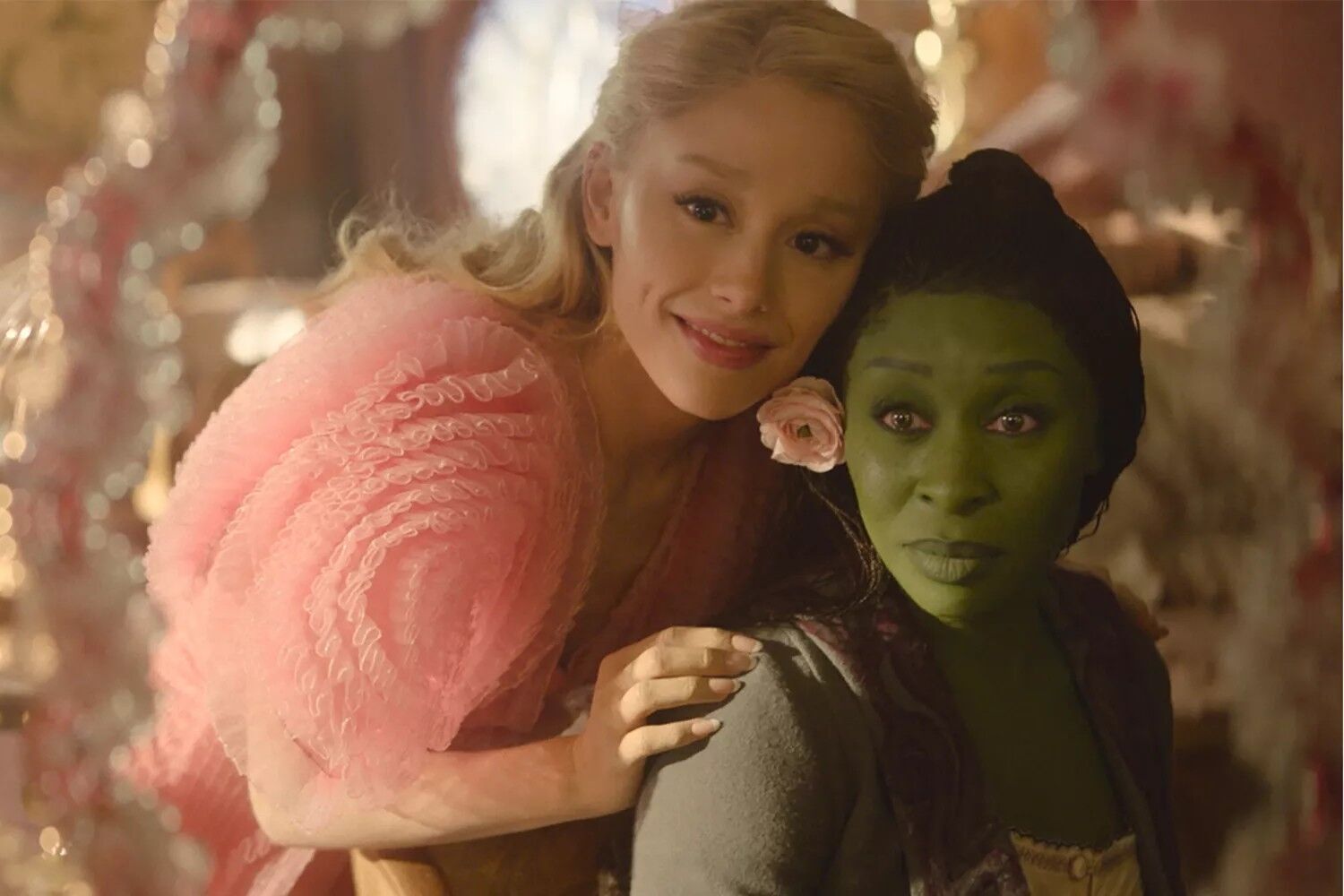 Ariana Granda and Cynthia Erivo in 'Wicked'.