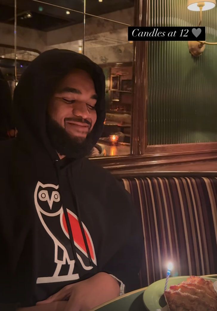 Jordyn Woods celebrates Karl-Anthony Towns' birthday.