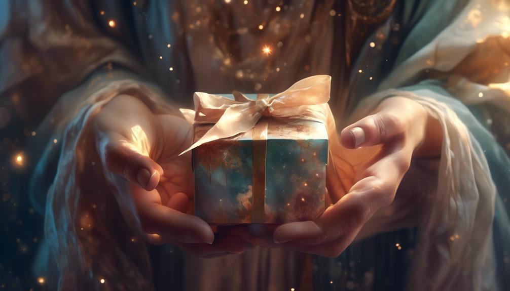 Receiving a gift