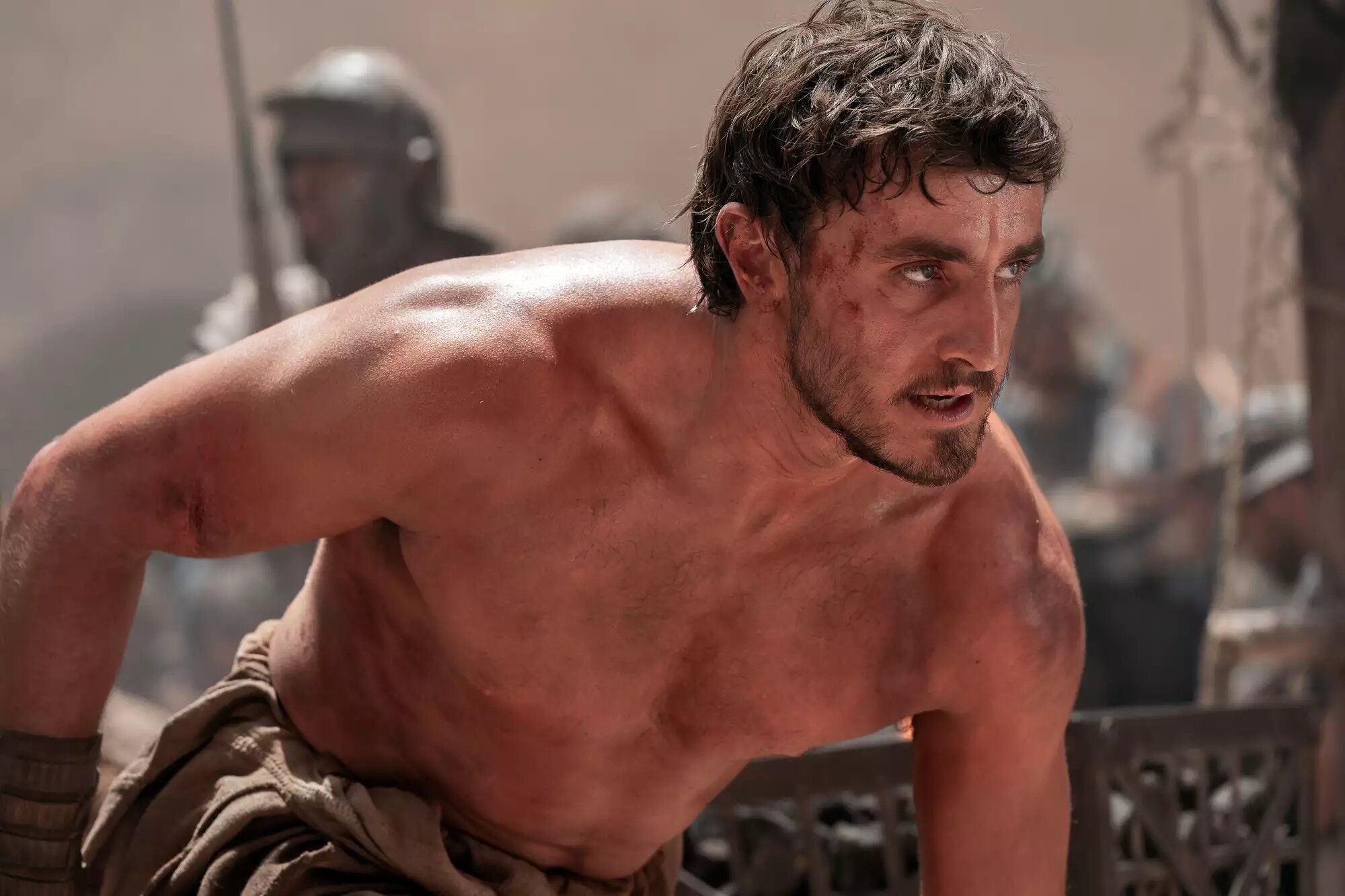 Paul Mescal plays Lucius in "Gladiator II."