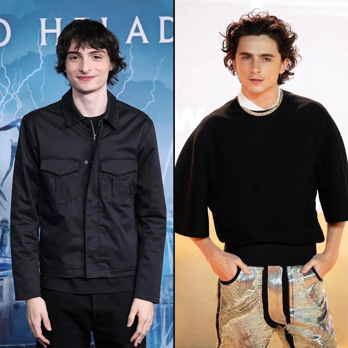 Finn Wolfhard, Timothée Chalamet