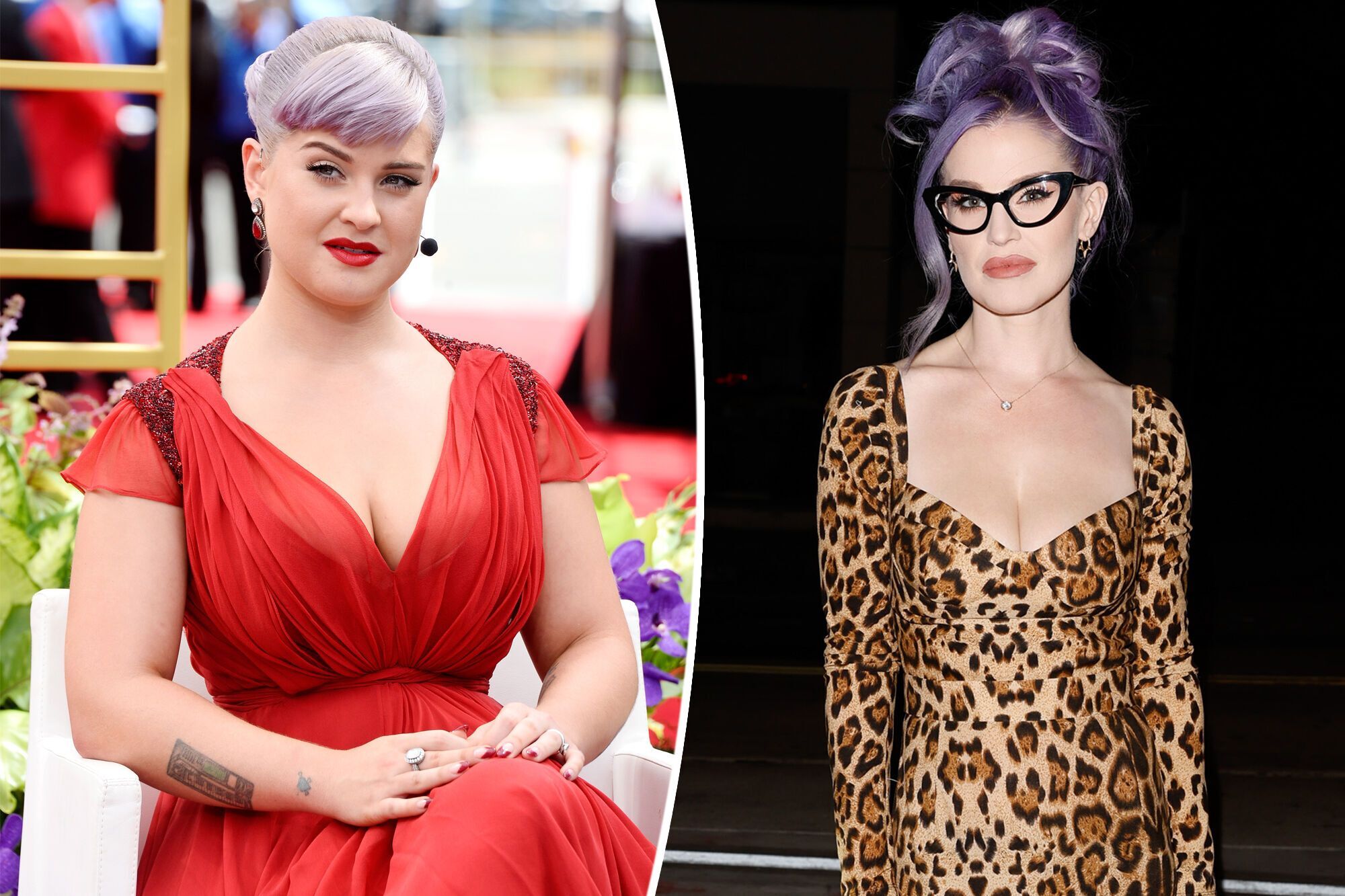 Kelly Osbourne before and after weight loss