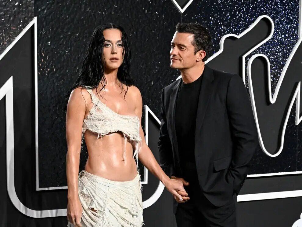 Katy Perry and Orlando Bloom