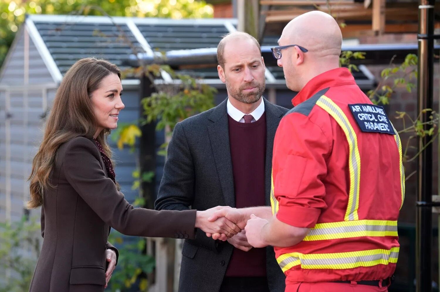 Princess Kate and Prince William in Southport on Oct. 10, 2024.