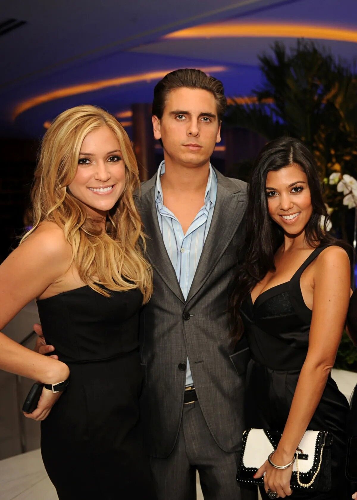 Kristin Cavallari, Scott Disick, and Kourtney Kardashian.