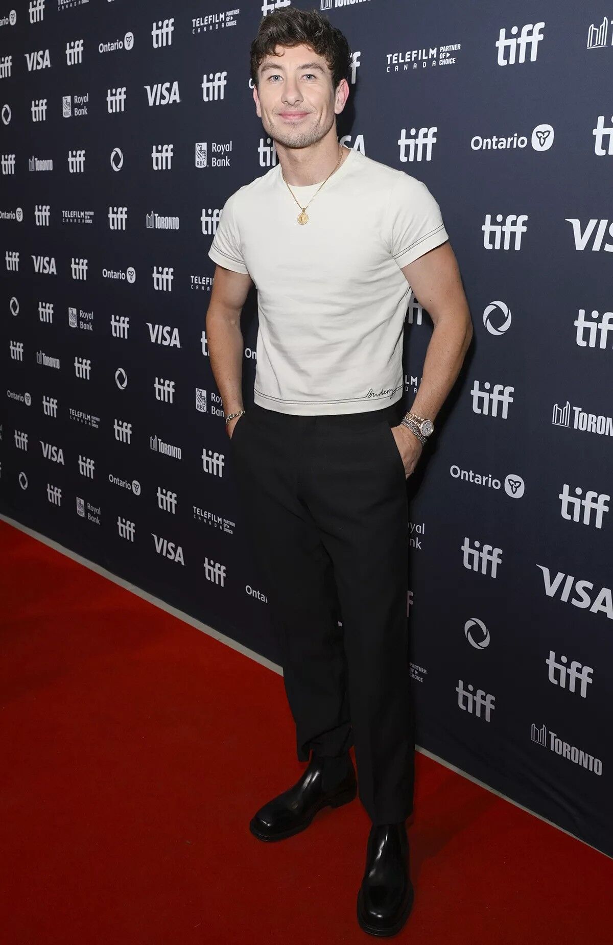 Barry Keoghan at the 2024 'Bring Them Down' premiere in Toronto.