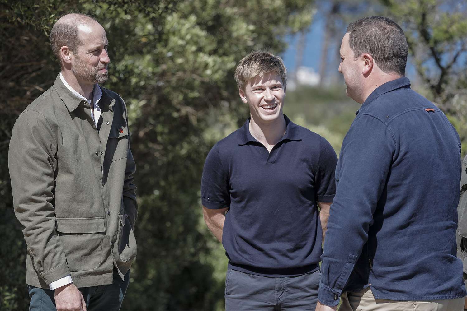 Prince William Meets With Robert Irwin in Cape Town