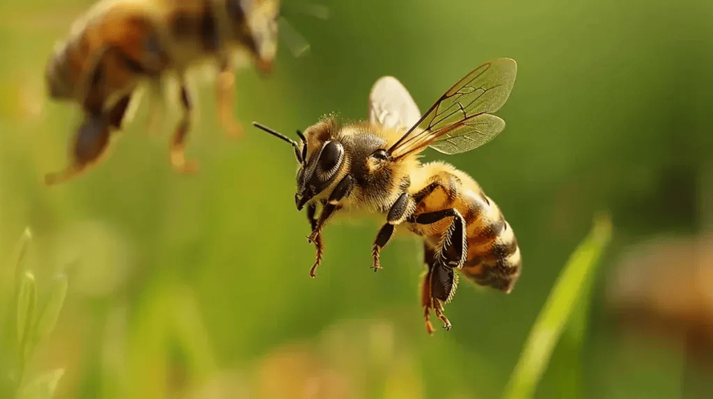 Spiritual meanings of bees flying around you