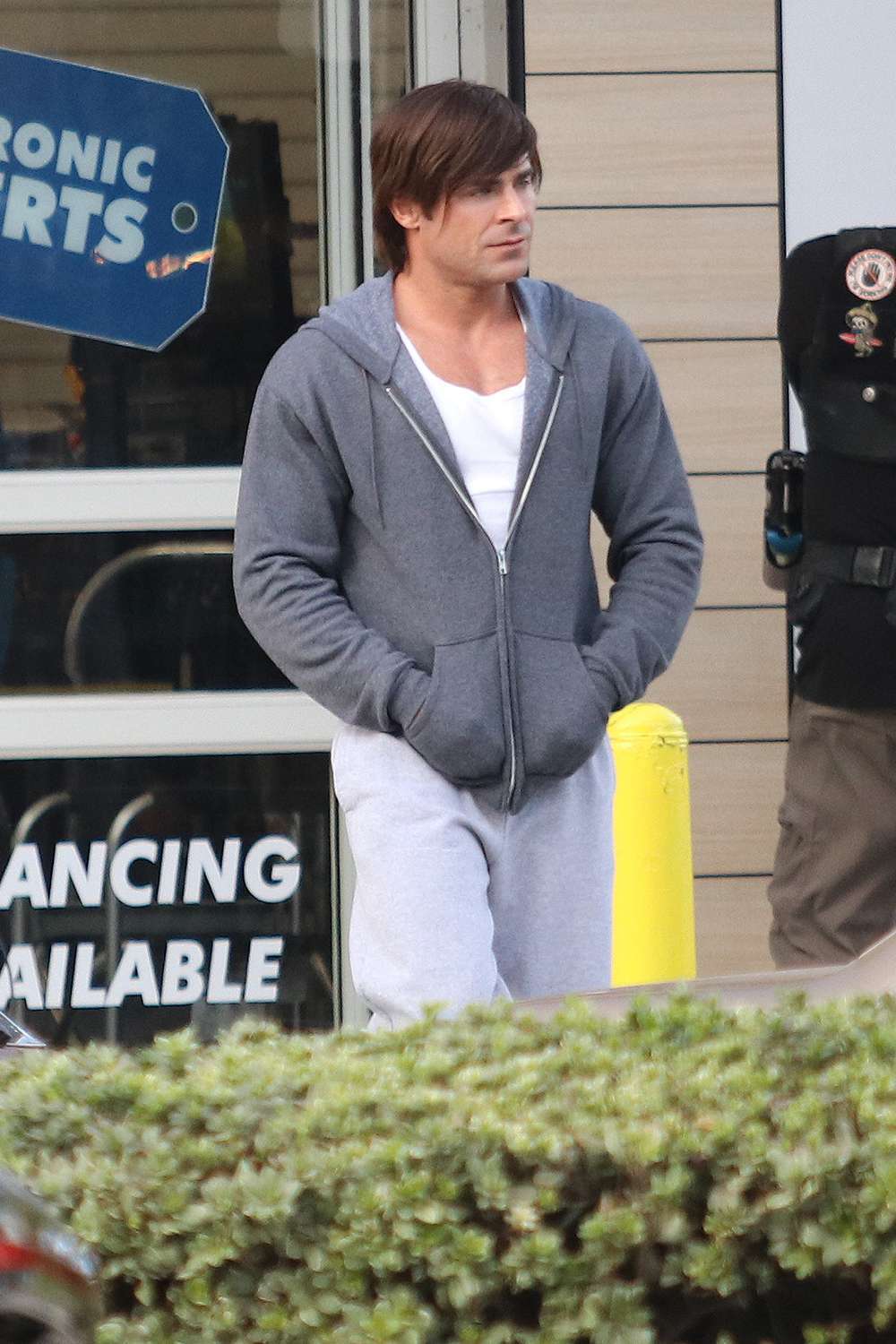 Zac Efron Brings Back Side Bangs From the 2010s on Set of New Movie