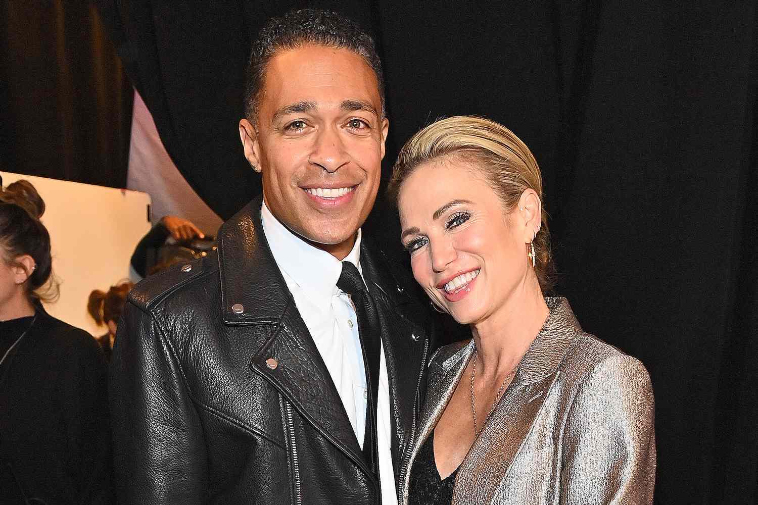 Amy Robach and T.J. Holmes Enjoy Family Night at Jingle Ball