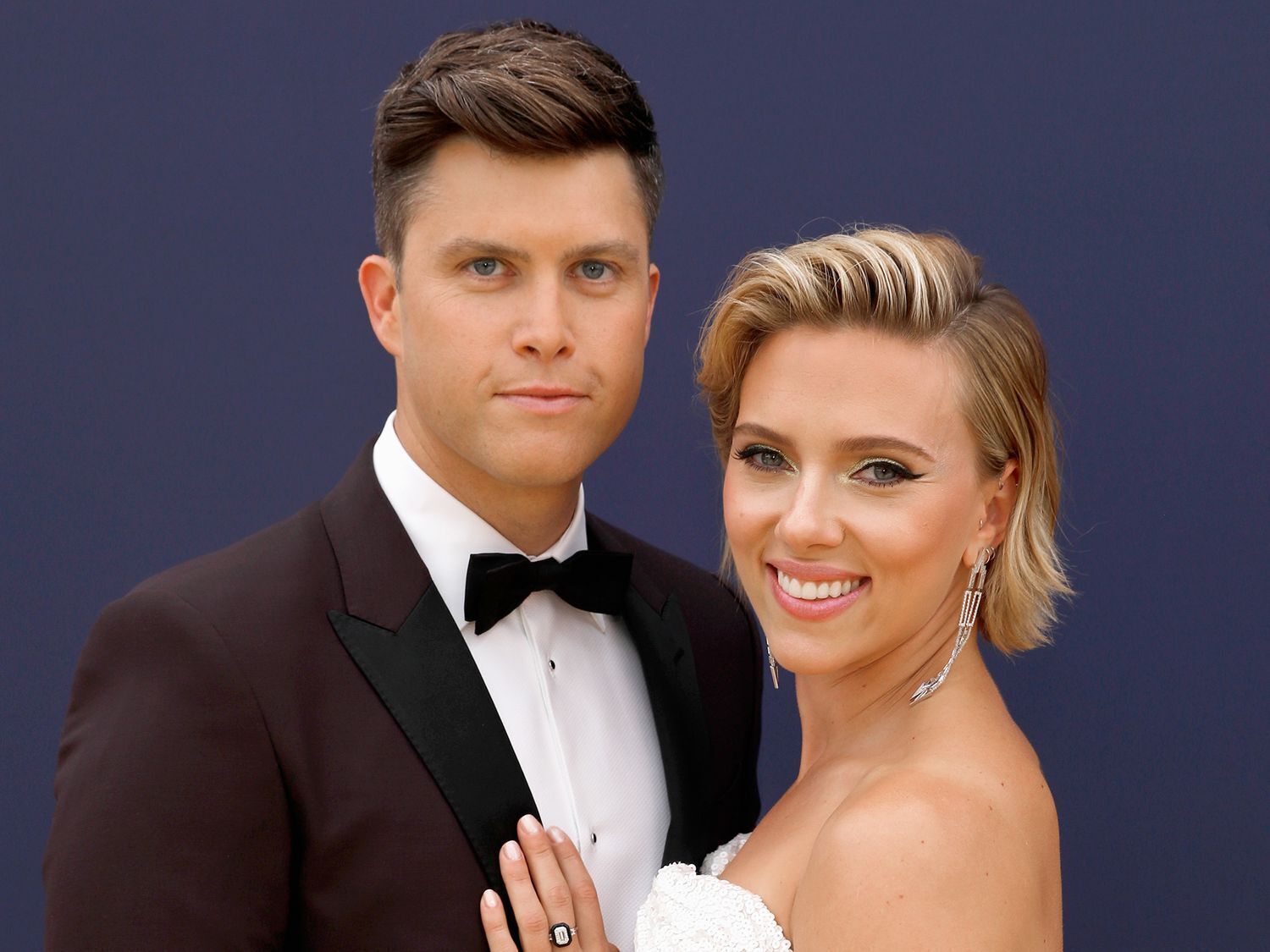 Colin Jost Subtly Laughs at SNL Joke Regarding Wife Scarlett Johansson's Marvel Money