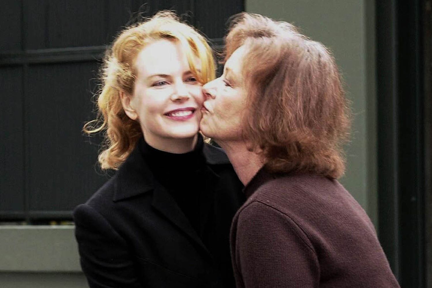 Nicole Kidman with mother