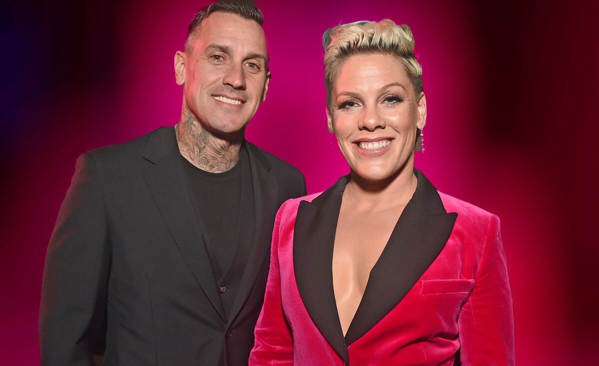 Carey Hart and P!nk