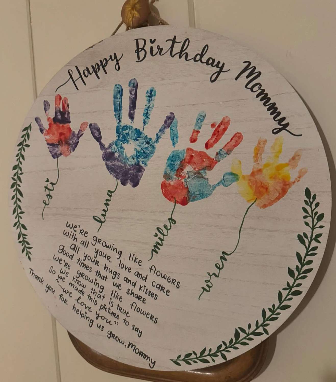 Chrissy Teigen's gift from her children.