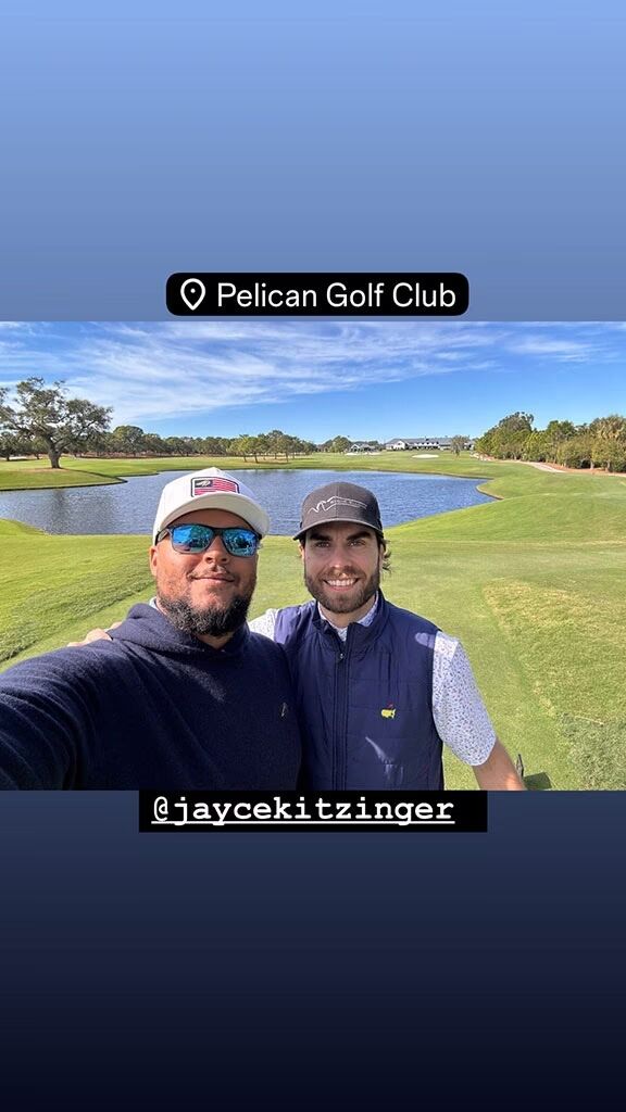 Connor Cruise Shares Rare Golf Outing Selfie