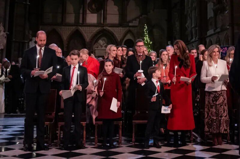 Royal family attend the ‘Together at Christmas’ carol service